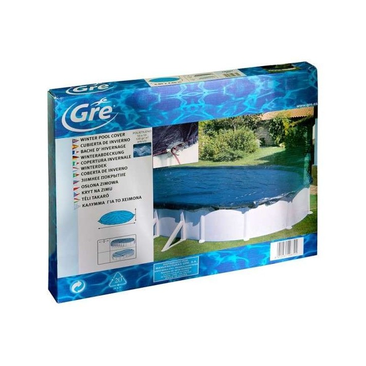 Cubierta Gre de invierno ovalada - 680x460cm. CIPROV611